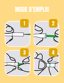 tube cigarette a bille citron